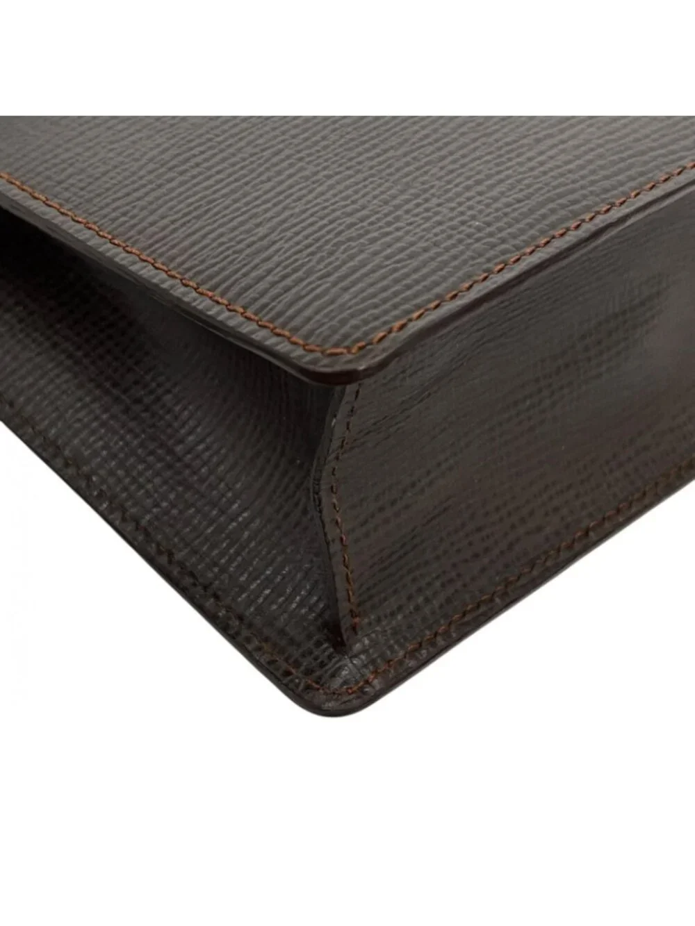 Loewe Clutch Brown Anagram